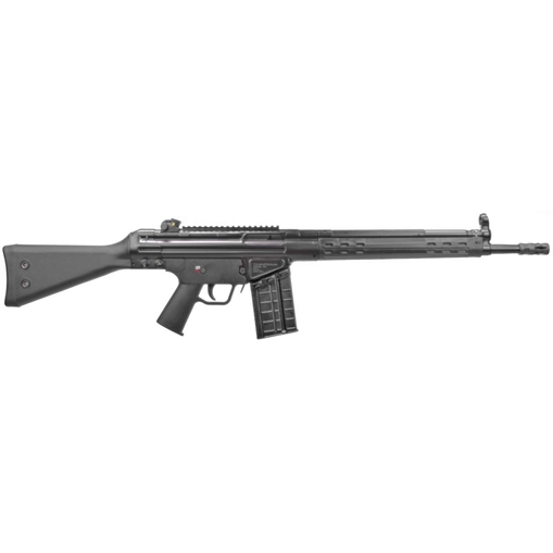 Picture of PTR 91 A3SK RIA 308 WIN 16IN THREAD 5/8X24 BBL POLY SLIM HG 7.5IN PIC RAIL BLACK 1/20RD MAG AC-100012