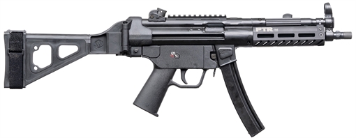 Picture of PTR 9CT BR 9mm Luger 30+1 8.86" Black Nitride 3-Lug Threaded Barrel, M-LOK Handguard, Black Parkerized Aluminum Picatinny Rail Receiver, SB Tactical Brace 9CTBR0090101