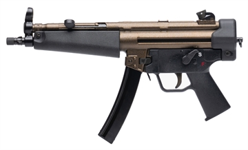 Picture of PTR 9CT Classic 9mm Luger 20+1 8.86", Bronze Rec, Black Polymer Furniture, 3-Lug Adapter, Rotary/Hooded Sights 604