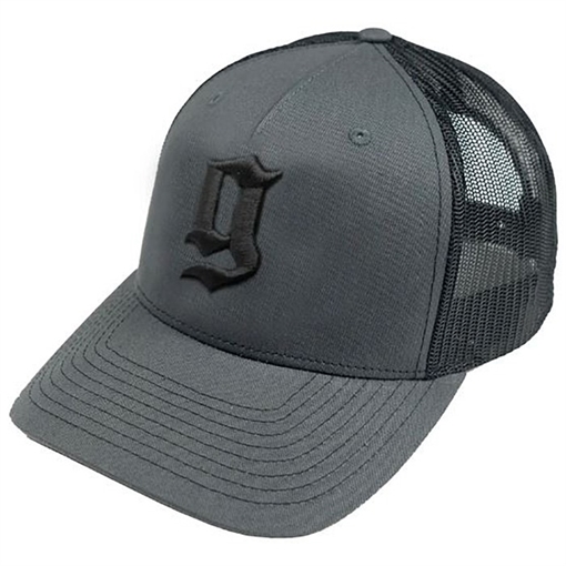 Picture of PUFF ''G'' TRUCKER HAT HAT-PUFF-GRYBLK -