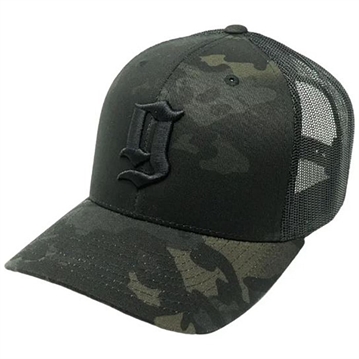 Picture of PUFF ''G'' TRUCKER HAT HAT-PUFF-MCBBLK -
