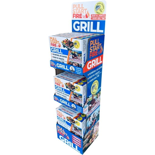 Picture of Pull Start Fire Pull Start Fire Grill Floor Display 15ct Shipper 77515 850022452512