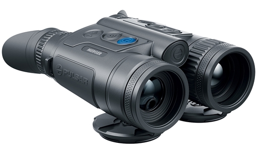 Picture of Pulsar Merger LRF XP35, Thermal Imaging Binocular, 2-16X Magnification, 35mm Objective, Matte Finish, Black PL77484