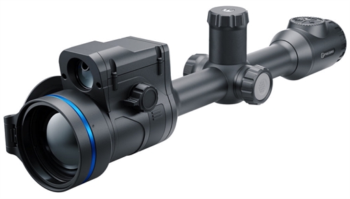 Picture of Pulsar Thermion 2 LRF XL60, Thermal Weapon Sight, 2.5-20X Magnification, 30mm Main Tube, 60mm Objective, Multiple Reticles, Black, Includes Mount PL76575K