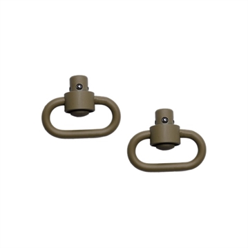 Picture of Grovtec Us PUSH BUTTON SWIVELS-FLAT DARK EARTH GTSW253