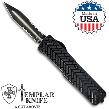 Picture of TEMPLAR KNIFE PW Hb BK 3in Dgr Srtd BK SZ-HBG-42-1 093674815858