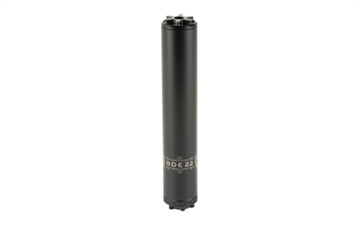 Picture of Primary Weapons Systems BDE 22, Suppressor, 22 Caliber, Cerakote Finish, Black, Titanium, Fits 1/2x28 TPI TE01-1F