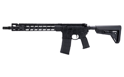 Picture of Primary Weapons Systems MK114, MOD 2-M, Semi-automatic, Short Barreled Rifle, 223 Wylde, 14.5 Barrel, PWS Triad Compensator, Anodized Finish, Black, Magpul Stock, Magpul Grip, Radian Raptor Ambidextrous Charging Handle, 11" M-LOK Free Floated Handguard, 30 Rounds, 1 Magazine MK1-M2R-223-14-NFA