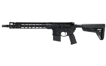 Picture of Primary Weapons Systems MK116, Mod 2-M, Semi-automatic Rifle, 338 ARC, 16.1" Barrel, Long Stroke Piston, FRC Muzzle Device, Anodized Finish, Black, 15 Rounds, 1 Magazine MK1-M2R-338ARC-16 MK1M2R338ARC16