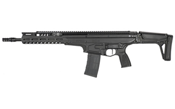 Picture of Primary Weapons Systems UXR Elite, Semi-automatic Rifle, 8.6 Blackout, 14.5" Pinned (16" OAL), FRC Compensator, Matte Finish, Black, Modified Long Stroke Piston System, Folding Adjustable Stock, M-LOK Handguard, 30 Rounds, 1 Magazine UXR-86-16