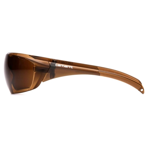 Picture of Pyramex Billings Frameless Shooting Glasses Sandstone Bronze with Carhartt Bag CH118S