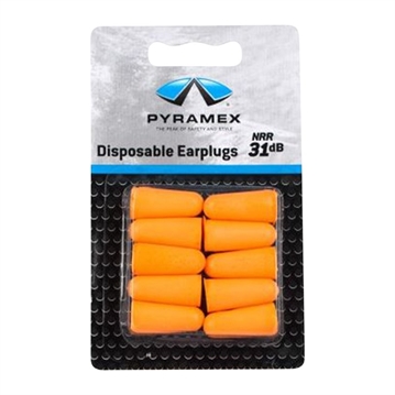 Picture of Pyramex Safety Products PYRAMEX DISPOSABLE UNCORDED EARPLUGS NRR 31DB PYDP1000