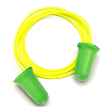 Picture of Pyramex Disposable Corded Ear Plugs 30dB Green 100/Pair DP1201