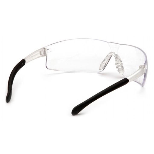 Picture of Pyramex Provoq Safety Glasses Black with Clear Lens S7210S