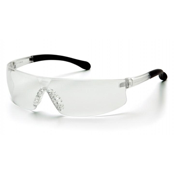 Picture of Pyramex Provoq Safety Glasses Black with Clear Lens S7210S