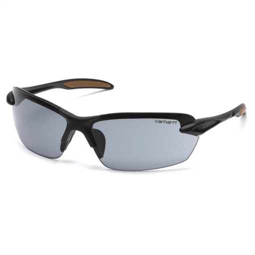 Picture of Pyramex Spokane Shooting Glasses Black with Grey Lens CHB320D