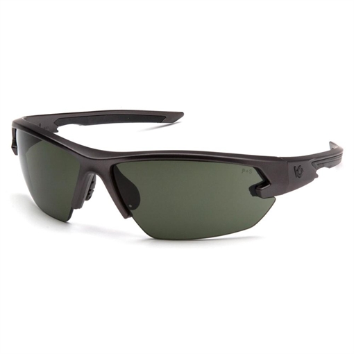 Picture of Pyramex Venture Gear Semtex 2.0 Shooting Glasses Gun Metal Frame with Forest Grey Anti-Fog Lens VGSGM1422T