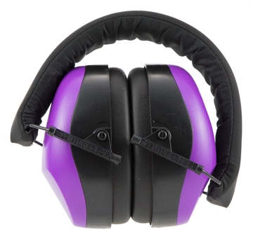 Picture of Pyramex Venture Gear V80 Muff Foam 26 dB 32 dB Over the Head Purple/Black Adult 1 Pair VGPM8065C