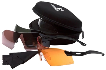 Picture of Pyramex Venture Gear Dropzone Shooting Glasses Eyewear Kit with Four Lenses VGSB88KIT
