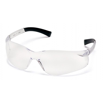Picture of Pyramex Zteck Combo Adult Clear Lens Polycarbonate Clear Frame PYS2510SDP