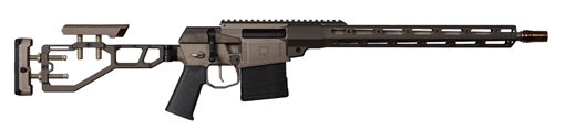 Picture of Q THE FIX 6.5CM 16IN BARREL 10RD MAG 1 IN7 TWIST RIFLE WITH BOTTLE ROCKET GRAY ACCENTS CA COMPLIANT FIX-6.5-16IN-GRY-BR