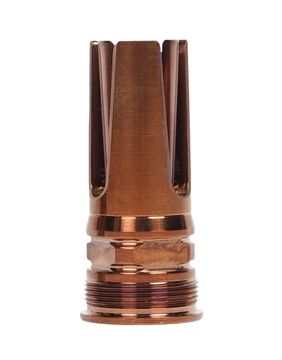 Picture of Q LLC Flash Hider 8.6 Blackout Steel 1/2"x28 Threads 2.13" OAL ACCFH1/2288.6