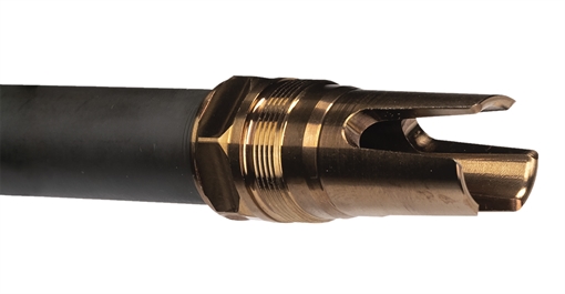 Picture of Q LLC Flash Hider 7.62 Steel 3/4"x24 Threads 2.13" OAL ACCFH3/4-24