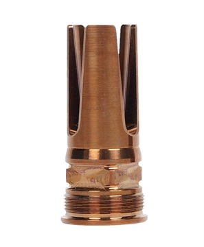 Picture of Q LLC Flash Hider 8.6 Blackout Steel 5/8"x24 Threads 2.13" OAL ACCFH5/8248.6