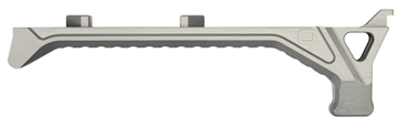 Picture of Q LLC ACCQSERTHS2SLOTAL Deluxe Q-Sert Hand Stop Silver Anodized Aluminum ACC-QSERT-HS-2SLOT-AL