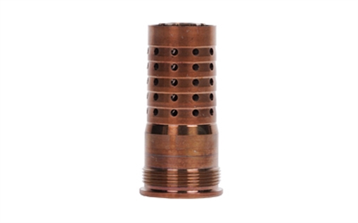 Picture of Q Cherry Bomb, Muzzle Brake, 8.6 Blackout, M18X1.5 Thread Pitch, Gold CB-M18-1.5 CBM181.5
