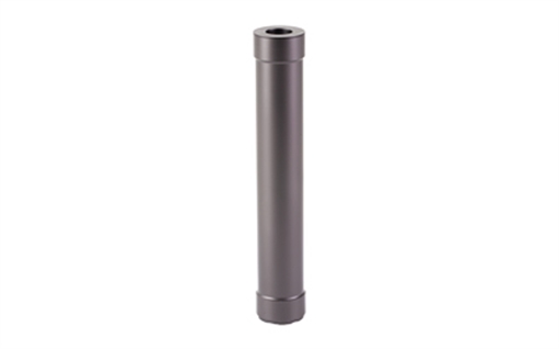 Picture of Q EL CAMINO 22LR TITANIUM TUBE STAINLESS STEEL BAFFLES 1/2-28 THREAD .99IN OD X 5.95IN LENGTH PVD SIL-EC-22