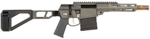 Picture of Q LLC FIX8INPISTOL The Fix 8.6 Blackout 30+1 8" Stainless Threaded Barrel Q-Sert Free-Float Handguards, Picatinny Rail Receiver, Black SBA3 Brace Black, Polymer Grips FIX868INPISTOL