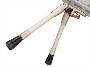 Picture of Q LLC Kickstand Bipod, 7.06"- 9.50" Vertical Adj. Stainless Steel, 15 Degree Tilt, Fits M-LOK Mount ACCKICKSTANDBIPODMLOK