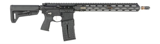 Picture of Q LLC  Sugar Weasel *CA Compliant 5.56 NATO 10+1 16"Black Cerakote Aluminum Receiver w/Picatinny Rail, M-LOK Handguard, CMOE SL-K Black Polymer Stock, Black Polymer Grip SW55616INRIFLEBLKFM10 810152961414