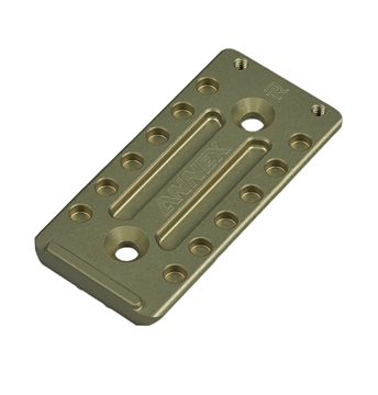 Picture of Q Q-Sert Arca Swiss Mount, Converts Q-Sert to Arca, Clear Anodized Finish, Gray ACC-ARCA-QSERTPLATE ACCARCAQSERTPLATE