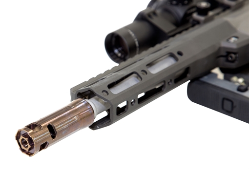 Picture of Q LLC Bottle Rocket Copper 17-4 Stainless Steel with 2.70" OAL for AR-Platform BRQUICKIE