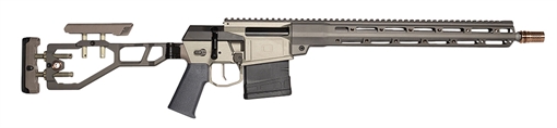 Picture of Q LLC The Fix 6.5 Creedmoor 10+1 16" Tapered Barrel, Gray, Fully Adjustable Folding Stock, Magpul K Grip, 15" Q-Sert Handgaurd, AR-10/SR-25 Mag, Cherry Bomb Brake, Ambi Controls FIX6516INGRY
