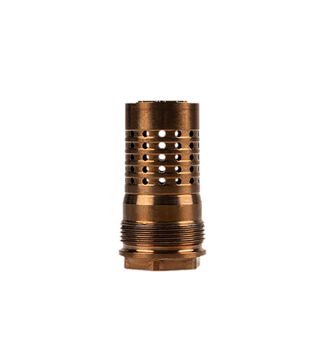Picture of Q LLC Cherry Bomb Rear End 7.62 Steel 5/8"x24 Threads 1.71" OAL RE-CB-1/2X28