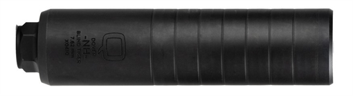 Picture of Q Blind Tiger QD Suppressor 7.62mm(.30 Cal) 1.75" Dia 7" Length  Stainless Steel Melonite Finish Rearend Included SIL-BT-QUICKIE-762 SILBTQUICKIE762