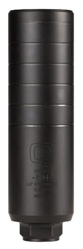 Picture of Q LIL DROP KICK 6.5 CREEDMOOR SUPPRESSOR SS  1.75IN OD X 5.9IN L W/REAREND MUZZLE DEVICE SIL-TLK-QUICKIE-556 SILLDKQUICKIE65