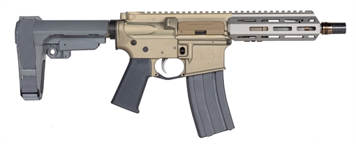 Picture of Q SUGAR WEASEL 300 BLACKOUT 7IN BARREL 1IN 15 TWIST PISTOL WITH BRACE GRAY ACCENTS SW-300BLK-7IN-PISTOL SW-300BLK-7IN-PISTOL SW300BLK7INPISTOL