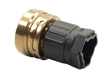 Picture of Q LLC Erect9r Three-Way Mount Black, Fits HK 3-Lug Mount for ERECT9R 9mm Suppressor ACCE9MOUNTTRILUGBLACK