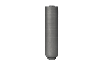 Picture of Q Trash Panda Rifle Suppressor, 1.75" Diameter, 6.91" Length, 7.62/300Blk/300 Win, Titanium, Bead Blasted Finish, Quickie Fast Attachment, Does Not Include Muzzle Break SIL-TP-QUICKIE-762-B