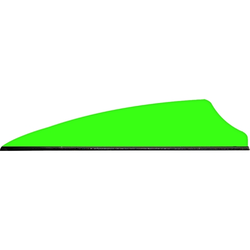 Picture of Q2i Q2i Fusion X-II SL Vanes Neon Green 2.1 in. 100 pk. Q21043