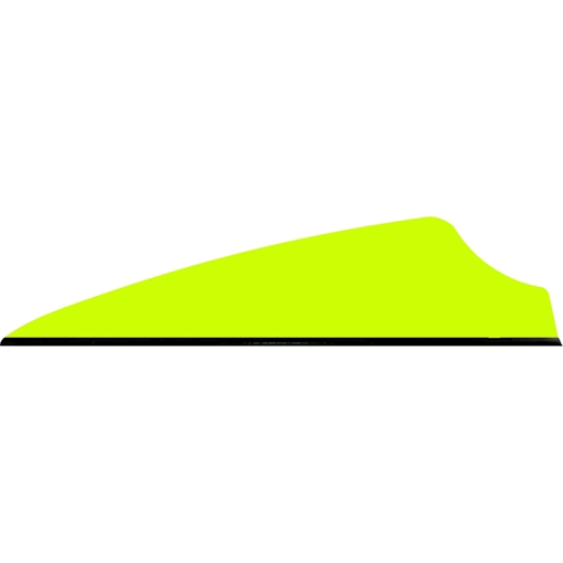 Picture of Q2i Q2i Fusion X-II SL Vanes Neon Yellow 1.75 in. 100 pk. Q20046