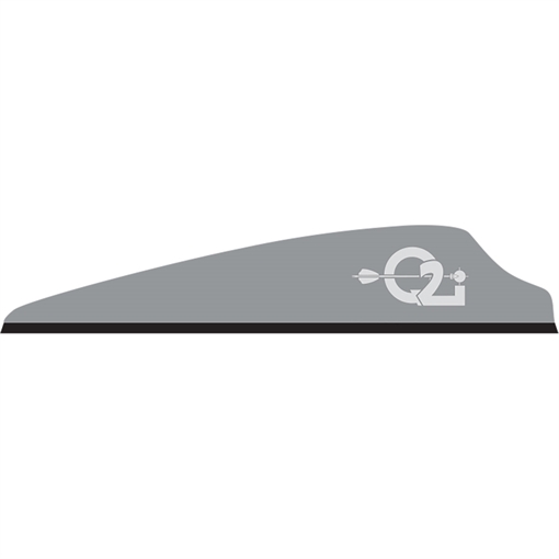 Picture of Q2i Q2i Fusion X-II Vanes Grey 2.5 in. 100 pk. Q06040