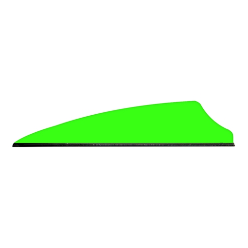 Picture of Q2i Q2i Fusion X-II Vanes Neon Green 2.1 in. 100 pk. Q05043
