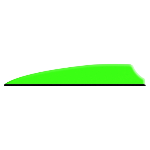 Picture of Q2i Q2i Fusion X-II Vanes Neon Green 3 in. 100 pk. Q07043