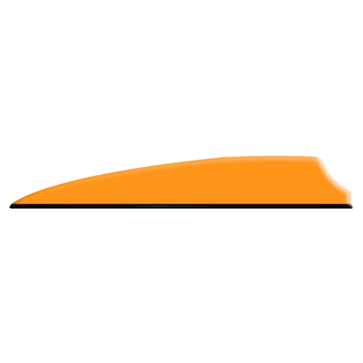 Picture of Q2i Q2i Fusion X-II Vanes Neon Orange 3 in. 100 pk. Q07044