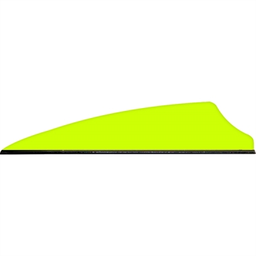 Picture of Q2i Q2i Fusion X-II Vanes Neon Yellow 2.5 in. 100 pk. Q06046